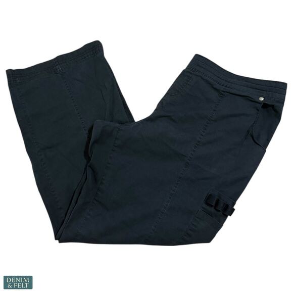 Beyond Scrubs Black & Pink Zip V-Neck Top + Drawstring Pants Set PXL/XXL - Picture 9 of 16